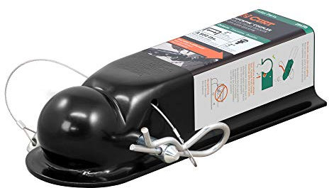 CURT QuickPin Anhängerkupplung ohne Verriegelung für 2 Zoll Anhängerkupplung 2 in Kanal 1,6 kg 25470