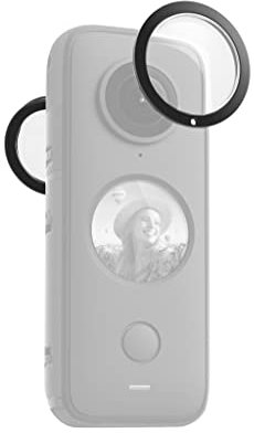 Insta360 CINX2CB/E ONE X2 Objektivschutz – zusätzlicher Schutz für Ihre Gläser, Schwarz