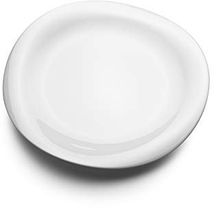 Georg Jensen Cobra Speiseteller, Porzellan, 4 Stück