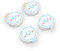 PlayVital Joystick Caps Kappen für Nintendo Switch/OLED/Lite,Stick Caps Kappen Aufsätze Silikon Analog Controller Joy Con Stick Kappen für Switch & Switch Lite & Switch OLED(Wolken)