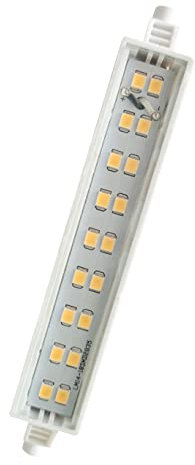 Provance LED Stablampe Lineal R7S Fassung 6W 6Watt ersetzt 40 Watt 500 lm 118mm 3000 Kelvin
