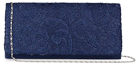 adoranda Spitze Clutch Hochzeit Taschen Abendtasche Damen Elegante Handtaschen