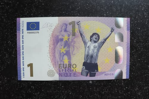 Euro Special Note Diego Adios Schein I Euro Banknote Souvenir
