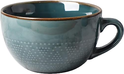 ZPPLD Large Coffee Mug,700ML Ceramics Coffee Cup,Stoneware Mugs,Tea Cups Mugs,Porcelain Coffee Mug,Cappuccino Cups,Large Capacity Mug for Cappuccino, Latte, Hot Cocoa Or Hot Tea