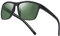 kunchu Polarisierte Sonnenbrille Herren Damen Sportbrille Sonnenbrillen Unisex Klassische Retro Vintage UV400 Schutz Sunglasses Men Rechteckig Schwarz Sonnen brille Männer Für Outdoor Wandern Angeln
