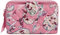Vera Bradley Damen Geldbörse mit Drehverschluss aus Baumwolle mit RFID-Schutz, Botanical Paisley Pink, Einheitsgröße