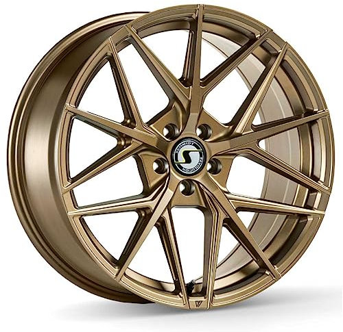 Schmidt Felge ZAYN 9.0Jx20 ET13 5x112 BronzeMatt kompatibel mit Mercedes AMG C-Klasse W205 AMG C63 BiTurbo Coupe/Cabrio