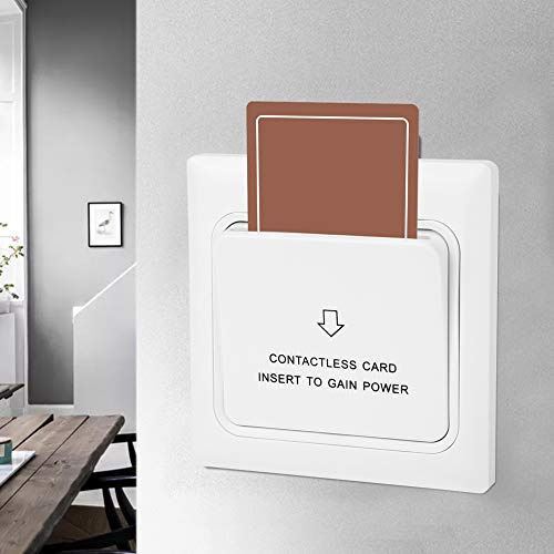 Key Card Switch, Power Switch, Power Key Card Sensor for Hotel Energy Saving,Support Id Card, T5557 Card, 4150 Card, For 125k Frequency Induction Card