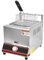 Frittierte Maschine Freidora De Gas, Freidora Comercial De Alta Capacidad De Acero Inoxidable 6L/12L, Freidora Profesional De Cocina De Encimera De Gas, Freidora Doble para Restaurante, Coci