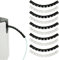 Heyshapeing 10 soportes para manguera de oxígeno para manguera de oxígeno para evitar que la manguera de oxígeno se doble, compatible con manguera de oxígeno portátil
