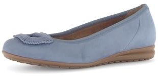 Gabor Damen Klassische Ballerinas, Frauen Flats,Ballerina-Schuhe,Ballett-Schuhe,Ballet-Flats,flach,Ausgehschuhe,Abendschuhe,Heaven,38 EU / 5 UK