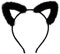 BIRLOZA Bandeau oreilles de chat, serre-tête de chat, accessoire de cheveux, pour fille et femme, costume de fête, décoration