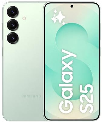 Samsung Galaxy S25 Smartphone AI, 3 anni di Garanzia del produttore, Display 6.2'' FHD+ Dynamic AMOLED 2X, Fotocamera 50MP, RAM 12GB, 512GB, 4.000 mAh, Mint [Versione italiana]