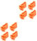 jojofuny 2sets Folding Ladder Mat Ladder Non-Slip Feet Covers Ladder Foot Pads Step Ladder Replacement Feet Folding Ladder Feet Pool Ladder Weights Ladder Stabiliser Bar Feet Rubber 4pcs*2