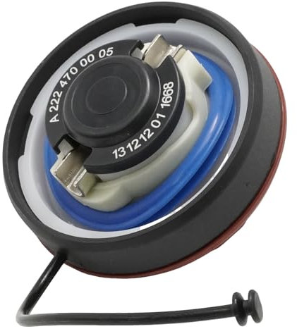 Hoypeyfiy A22214700905 Tankverschluss Kraftstofftankdeckel, Ersatz für Mercedes-Benz A-Klasse W176 CLA C117 GLA X156 C/E-Klasse W205/W213, Ersetzt A2214700605