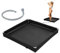 Zunishaone Receveur de douche d'extérieur, tapis de douche pliable, sol portable, tapis de douche pliable pour tente, caravane, jardin, terrasse