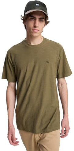 Quiksilver Herren Slub Roundneck T-Shirt (1er Pack)