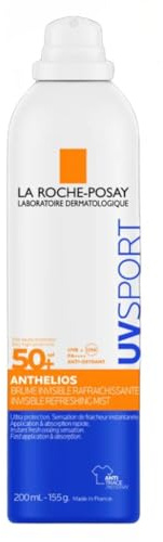 La Roche Posay Anthelios UV Sport Unsichtbarer Nebel, erfrischender SPF50+, alle Hauttypen, 200 ml