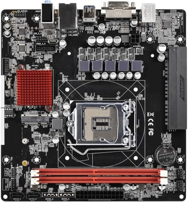 Scheda madre H110M LGA 1151H110 DDR4 32G supporta 6100 6400 7300 7700 7100 6500 G4600 7600 CPU