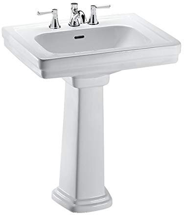 Toto Promenade baño y pedestal, de profundidad cuenco