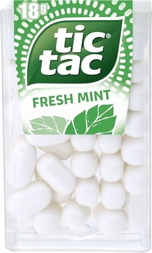 Ferrero tic tac fresh mint – Dragees mit Minzgeschmack – 36 x 18 g Packungen