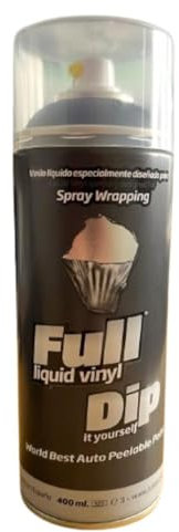 FULL DIP Pintura en Spray Negro mate 400 ml