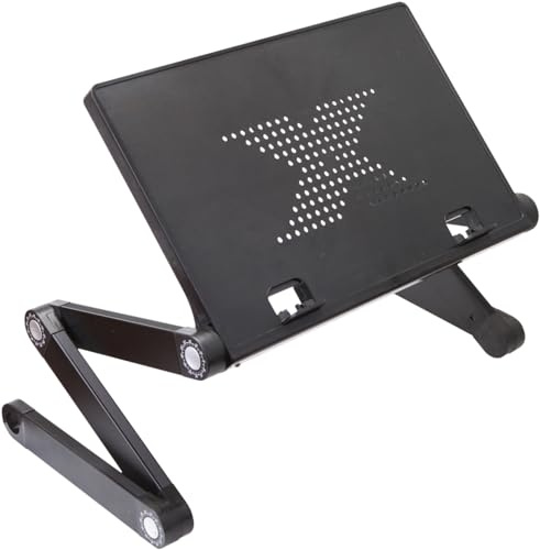 NJS Adjustable Laptop/Tablet Stand with USB fans and Mouse Holder