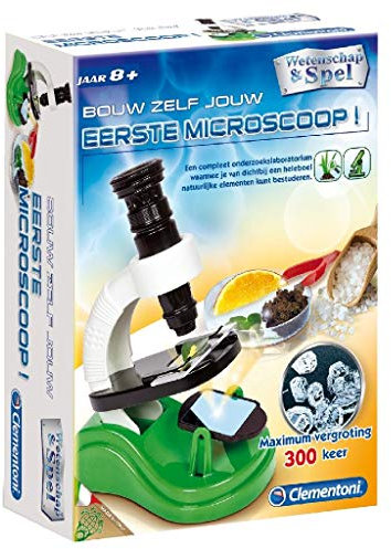 Clementoni 66412 - Wetenschap Microscoop Maken, Mehrfarbig