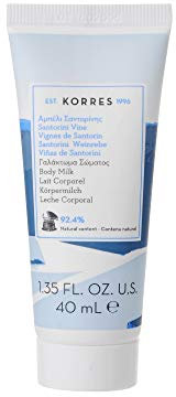 KORRES Travel Size Santorini Vine Body Milk 40 ml