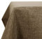 Deconovo Leinenoptik Tischdecke Wasserabweisend Tischwäsche Lotuseffekt Tischtuch, 140x240 cm, Taupe, 1 Stück