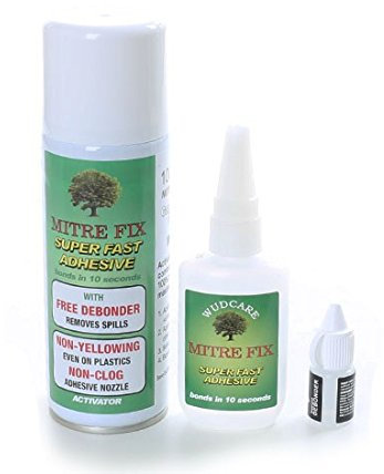 Wudcare Mitre Fix Super Fast Adhesive Twin Pack