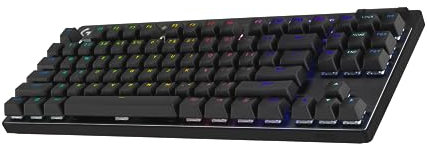 Logitech G PRO X TKL LIGHTSPEED tastiera gaming wireless, design ultraportatile senza tastierino numerico, LIGHTSYNC RGB, tasti PBT, switch tattili (GX Brown), Italiano QWERTY, PC - Nero