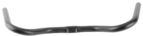 Huairdum Radfahren Fahrradlenker, Aluminiumlegierung Fahrradlenker 54cm/21.3in Länge Schwarz Vintage Classic Griffe Großes Zubehör für Radsportbegeisterte