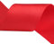 Glanz-Satin Gummiband 2m x 5cm Gummilitze 50mm f. Gürtel Kleider Blusen, Farbe:rot