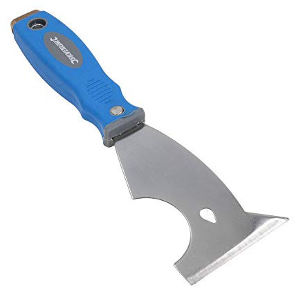 6-in-1 Tapeten-Dekorierwerkzeug, Schaber / Farbroller-Reiniger mit weichem Griff