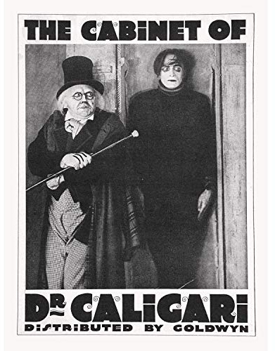 Fabulous Plakat Alte Serien Poster das Kabinett des Dr. Caligari Theater Retro Vintage 30x44cm