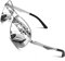 CGID Lunettes de Soleil Al-Mg Alliage Charnières à ressort Polarisées Aviateur Pilote Homme Femme UV400,GA61
