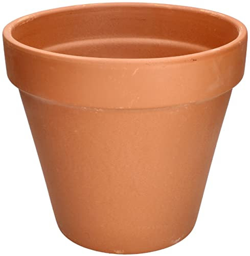 KOTARBAU® Pot de fleurs en terre cuite - Diamètre : 35 cm - Avec bord - Pour l'intérieur et les jardins