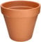 KOTARBAU® Pot de fleurs en terre cuite - Diamètre : 35 cm - Avec bord - Pour l'intérieur et les jardins