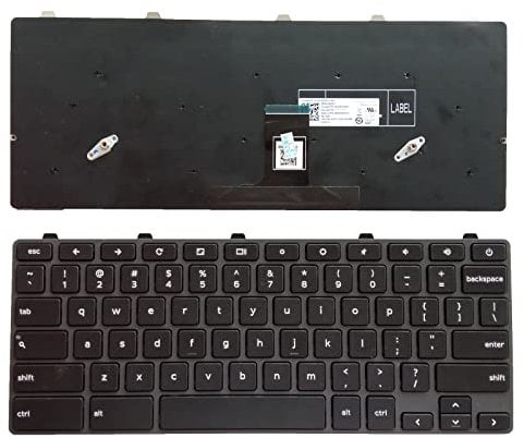For Dell Chromebook 3100/5190 US Keyboard (Not for Chromebook 3100/5190 2-in-1)