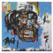 Basquiat's Heads Abstraktes Gemälde Leinwand Poster Schlafzimmer Dekor Büro Zimmer Dekor Geschenk Wandkunst Dekor Druck für Wohnzimmer Dekor 30 x 30 cm
