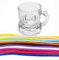 24er-Set Schnapsgläser zum Umhängen mit Henkel, Shotgläser aus Glas für Partys, bunte Likörgläser, Aperitif-Gläser, Dessertgläser, vielseitig einsetzbar Ramazzotti & Jägermeister (Weiss)