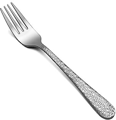 Herogo Gabeln, 12 Stück Edelstahl Gabeln Set, 20 cm Menügabeln Essgabeln für Zuhause, Restaurant, Hotel, Spiegelfinish Tafelgabeln, Langlebig & Spülmaschinenfest, Metall Silber
