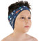 AqtivAqua Schwimm-Stirnband - Schwimm-Ohrenschutz - Schwimm Ear Band für Kinder & Erwachsene, Damen und Herren, Kleinkinder - Haar-Schutz - hält die Ohrstöpsel im Ohr (Blau P1, Medium)