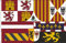 Imperial Standard-Flagge, Carlos V, Premium-Qualität, Riesengröße 250 x 150 cm
