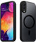 Tawarror Magnetische für Samsung Galaxy A50 Hülle, Matt Transluzente Handyhülle für Samsung A50/ A50S/ A30S PC Rückseite Kratzfest TPU Fallschutz Stoßfest Anti-Fingerabdruck Matte Schutzhülle, Schwarz