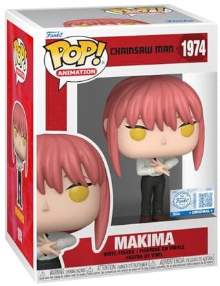 Funko Pop! Animation: Chainsaw Man - Makima - (Hands) - Amazon Exclusive - Collectable Vinyl Figure - Gift Idea - Official Merchandise - Toys for Kids & Adults - Anime Fans