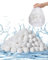 VEVOR Boules Filtrantes pour Piscine Filtre à Sable, 0,7 kg, Boules de Remplacement pour Sable Filtre Piscine, Fibre Polyester Réutilisables avec Sac de Lavage, pour Divers Systèmes Filtration Piscine