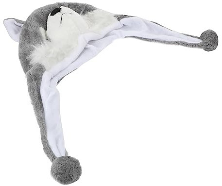 Vaguelly Unisex Erwachsene Jungen Und Mädchen Husky Plüsch Hut Cartoon Ohr Hut Warm Für