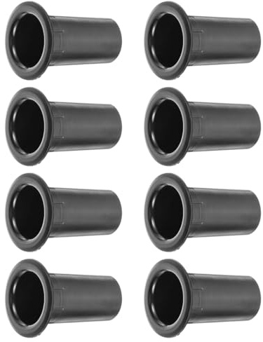 SEWACC 8 Stück Teiliges Abs Bassreflexrohr Subwoofer Port Tube Lautsprecher Reflexrohr Robust Poliert für Verbesserten Bass Klangqualität